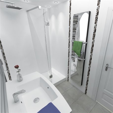Miroir ME003 Vertical 800 Watts Miroir Clair