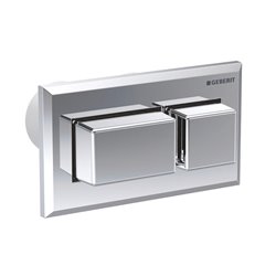 Design angulaire 116.052.21.1 Chromé brillant 