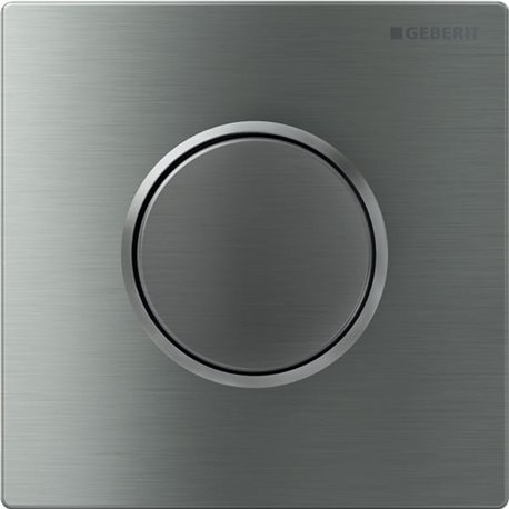 Commande urinoir type 10 116.015.SN.1 Plaque et touche inox brossé, anneau poli Commande urinoir type 10 116.015.SN.1 Plaque et touche inox brossé, anneau poli