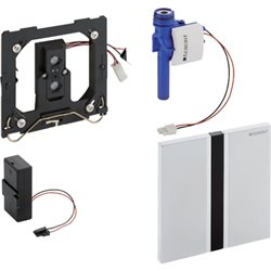 Commande urinoir type 50 116.036.QD.1 Noir chromé brossé 