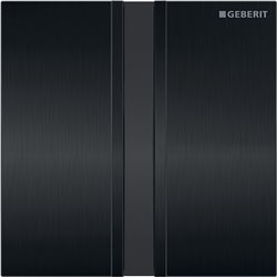 Commande urinoir type 50 116.036.QD.1 Noir chromé brossé 