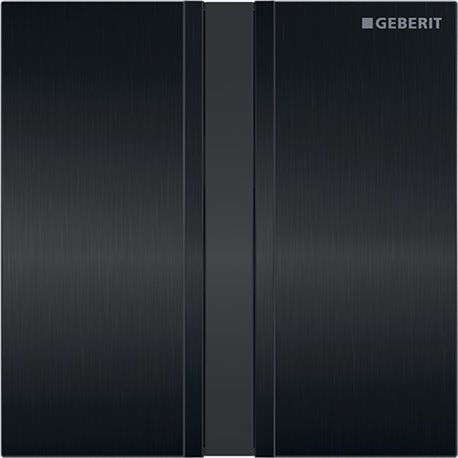 Commande urinoir type 50 116.036.QD.1 Noir chromé brossé 