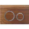 Sigma21 115.884.JX.1 Anneaux chromés, recouvrement et touches Noyer Américain