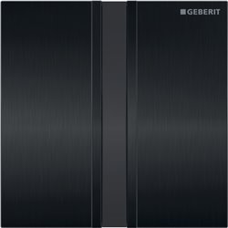 Commande urinoir type 50 116.026.QD.1 Noir chromé brossé 
