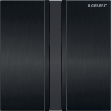 Commande urinoir type 50 116.026.QD.1 Noir chromé brossé 