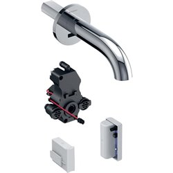 Robinetterie lavabo Piave 116.265.21.1 Sans mitigeur, longueur robinet 17 cm
