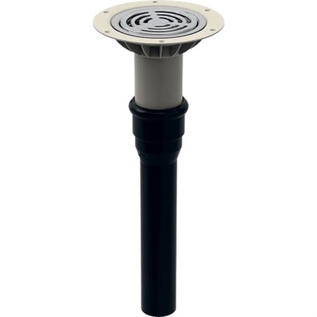 Bonde pour douche de plain pied 154.058.00.1 avec traversée de dalle 