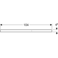 Renova 1/4 rond 00725800000AG3 90x90 cm