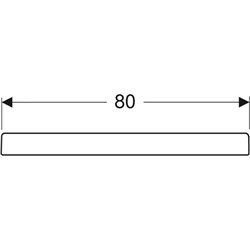 Bastia rectangulaire 00729200000001 80x120 cm