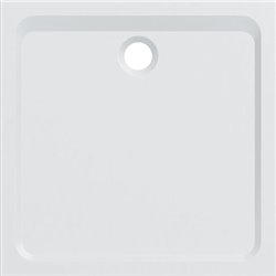 Melua carré 00092100777 100x100 cm, blanc mat