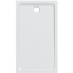 Melua rectangulaire 00095800000 140x80 cm, blanc brillant