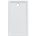 Melua rectangulaire 00095800000 140x80 cm, blanc brillant