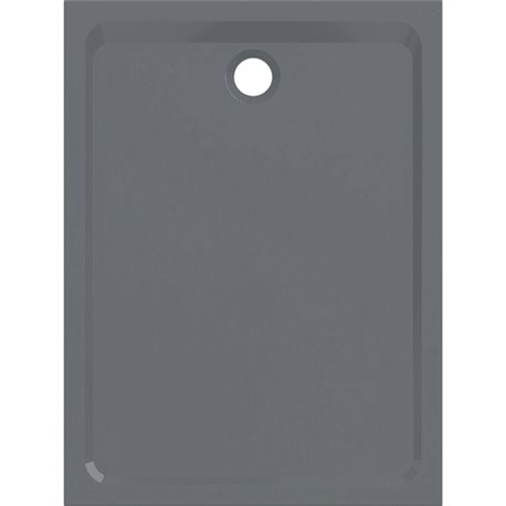 Melua rectangulaire 00097400014 120x90 cm, gris brillant