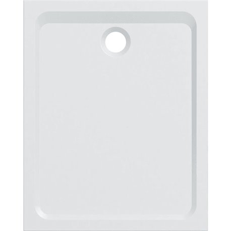 Melua rectangulaire 00095100777 100x80 cm, blanc mat