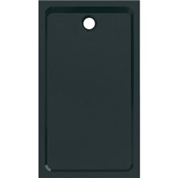 Melua rectangulaire 00095800059 140x80 cm, ardoise brillant