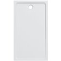Melua rectangulaire 00097900777 160x90 cm, blanc mat