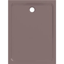Melua rectangulaire 00097400054 120x90 cm, taupe brillant