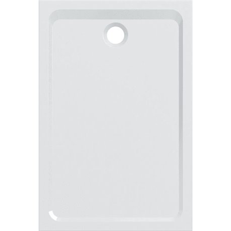 Melua rectangulaire 00095600000 100x80 cm, blanc brillant