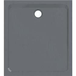 Melua rectangulaire 00097100014 100x90 cm, gris brillant