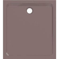 Melua rectangulaire 00097100054 100x90 cm, taupe brillant