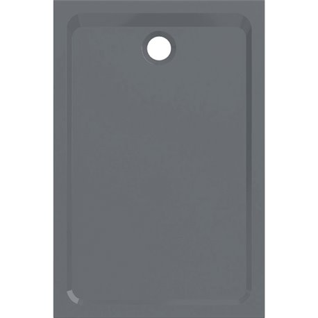 Melua rectangulaire 00095600014 120x80 cm, gris brillant Melua rectangulaire 00095600014 120x80 cm, gris brillant