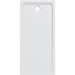 Melua rectangulaire 00098900777 160x75 cm, blanc mat