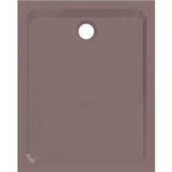 Melua rectangulaire 00095100054 100x80 cm, taupe brillant