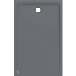 Melua rectangulaire 00097600014 140x90 cm, gris brillant