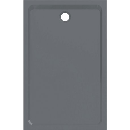 Melua rectangulaire 00097600014 140x90 cm, gris brillant