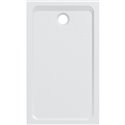 Melua rectangulaire 00093400777 120x70 cm, blanc mat