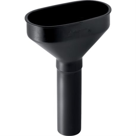 Entonnoir 352.377.16.1 ovale Noir