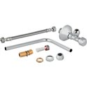 Kit de raccordement d'eau latéral 131.071.21.1 panneau sanitaire Monolith pour WC