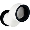 Kit de manchon de raccordement 131.108.11.1 pour WC suspendu excentré de 7 cm