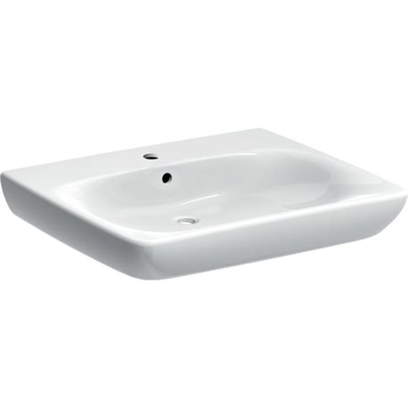 Lavabo Renova Comfort 258565000 65 cm 1 trou percé, avec trop-plein