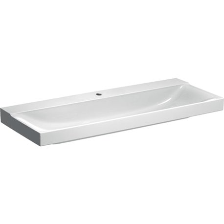 Lavabo Xeno² 500.551.01.1 120 cm trou robinetterie au centre