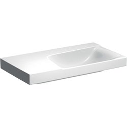 Lavabo Xeno² 500.536.01.1 90 cm plage de dépose à gauche