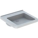 Lavabo Renova Comfort Square 128556000 55 cm sans percement ni trop-plein