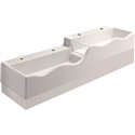 Lavabo Bambini 430000016 180 cm lavabo le plus bas à gauche