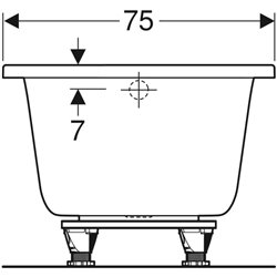 Renova Plan 554.315.01.1 170x75 cm 