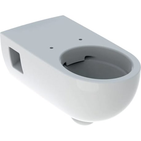 WC suspendu Renova Comfort 500.693.01.1 rallongé, semi-caréné 
