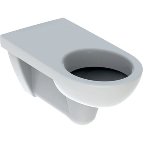 WC suspendu Renova Comfort 500.918.00.1 rallongé, sans trous d'abattant WC