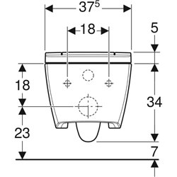 WC suspendu AquaClean Sela 146.220.11.1 Blanc Alpin 