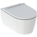WC suspendu ONE 500.201.01.1 avec abattant WC recouvrement blanc