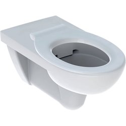 WC suspendu Renova Comfort 500.818.00.1 rallongé, avec lunette d'abattant