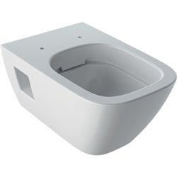 WC suspendu Renova Plan 500.378.01.1 semi-caréné, sans abattant WC