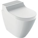 WC sur pied AquaClean Tuma Comfort 146.310.FW.1 acier inoxydable brossé 45,5x52,3x36 cm