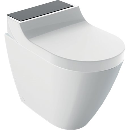 WC sur pied AquaClean Tuma Comfort 146.310.SJ.1 verre noir 45,5x52,3x36 cm
