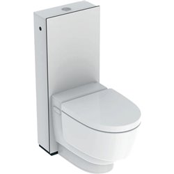 Habillage WC suspendu gébérit stratifié compact