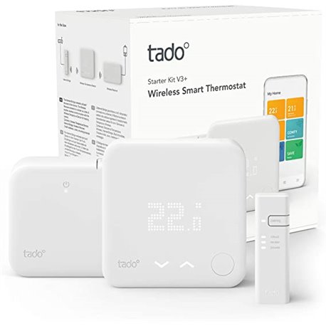 Tado° Thermostat connecté sans fil (kit de démarrage V3+)