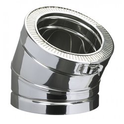 Coude EC30-80TI 30 degrés Ø 80 mm